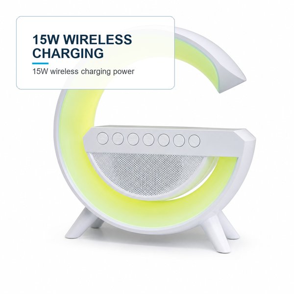 Led Wireless Charging Speaker 2