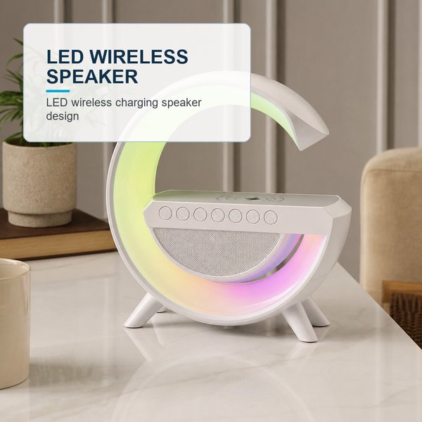 Led Wireless Charging Speaker 6