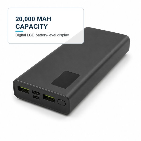 Stylish Digital lED Screen Power bank 3