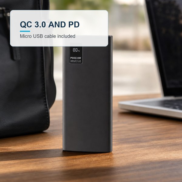 Stylish Digital lED Screen Power bank 6