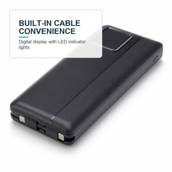 Power Bank Portable Charger Digital Display 10000 mAh 3