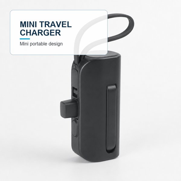 Mini Power Bank Travel portable External Battery Charger 5000 mAh 3