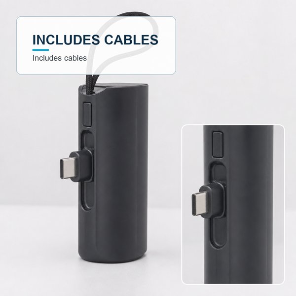 Mini Power Bank Travel portable External Battery Charger 5000 mAh 4