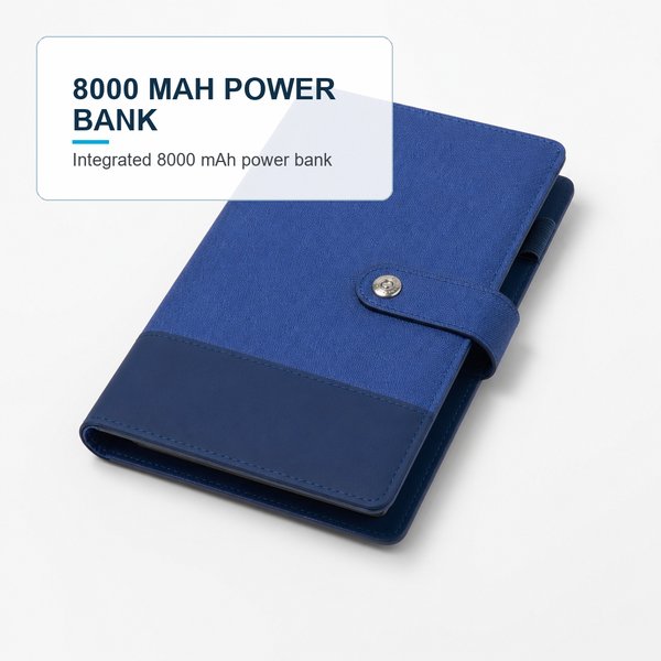 Executive Hi-Tech Portfolio Powerbank with wireless charging 8000 mAh 3