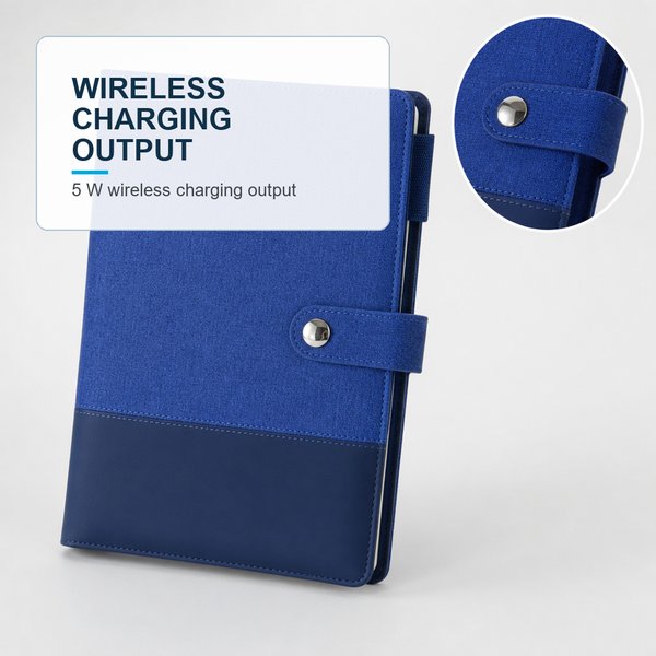 Executive Hi-Tech Portfolio Powerbank with wireless charging 8000 mAh 4
