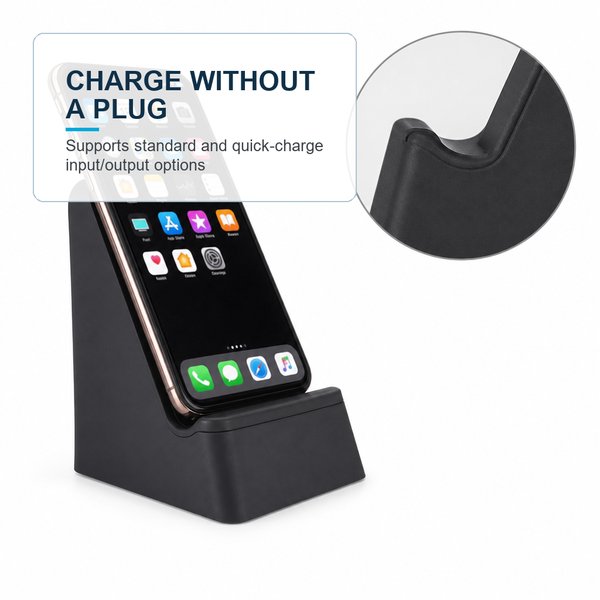 Light Up Logo Wireless Charging Stand 4